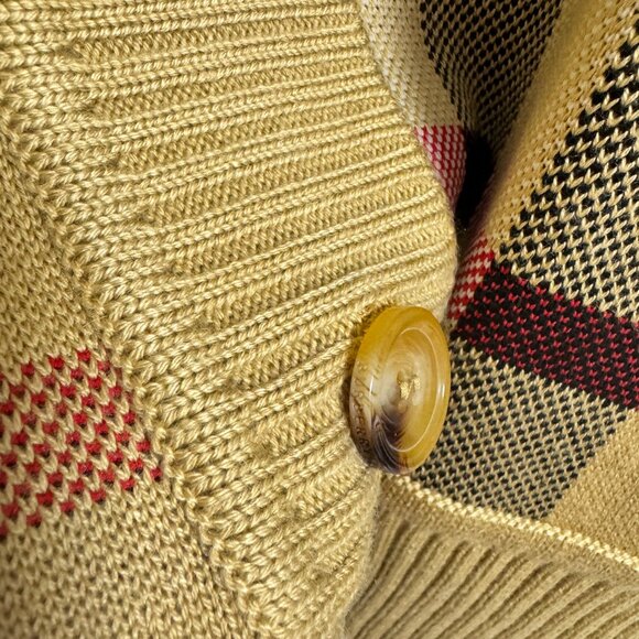 Burberry Women's Check Wool Caragh Cardigan - Picture 9 of 13